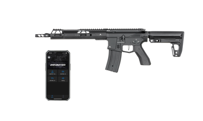 Double Eagle M920A Aeroknox AR-15 E.T.U Bluetooth Handy APP 0,5 Joule AEG